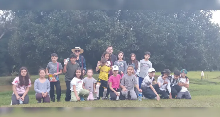 Veja os registros do belo passeio realizado pelos educandos tibagienses.
