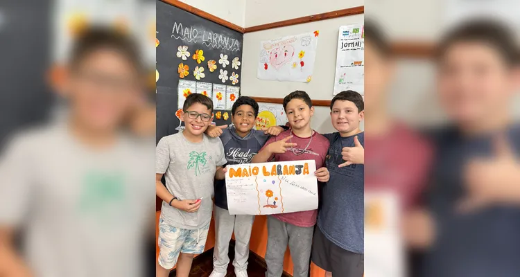 Trabalho trouxe engajamento e protagonismo dos alunos em importante temática.