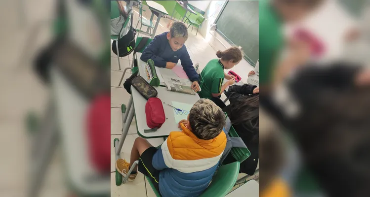 Confira alguns registros do amplo trabalho realizado em sala de aula.