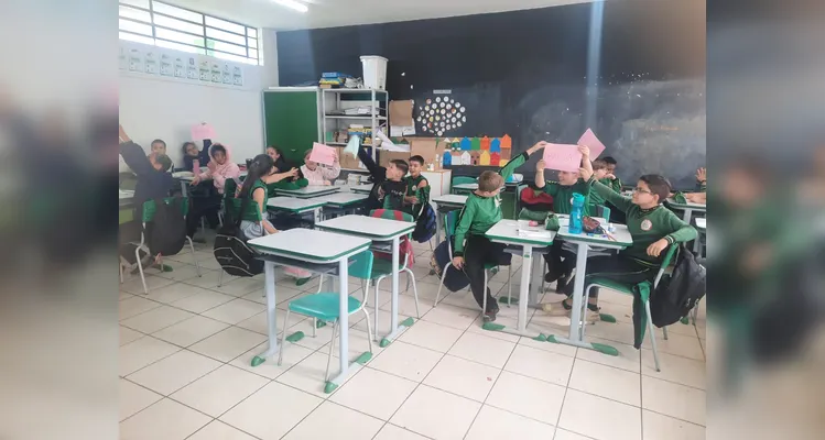 Confira alguns registros do amplo trabalho realizado em sala de aula.