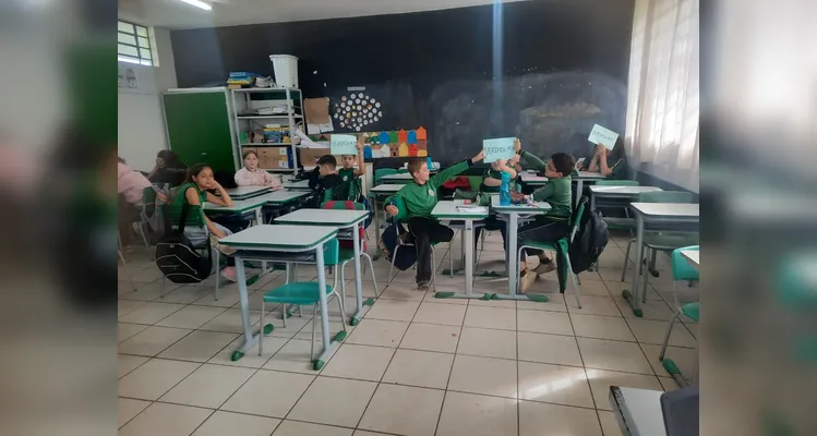 Confira alguns registros do amplo trabalho realizado em sala de aula.