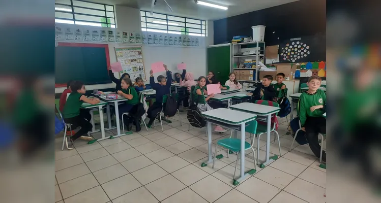 Confira alguns registros do amplo trabalho realizado em sala de aula.