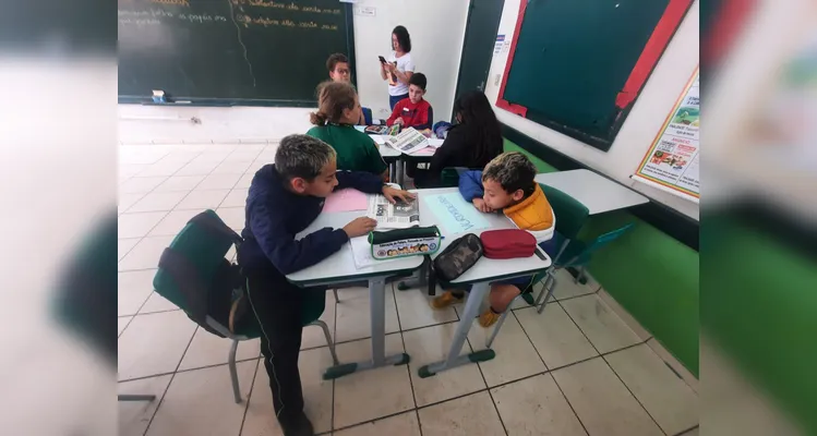Confira alguns registros do amplo trabalho realizado em sala de aula.