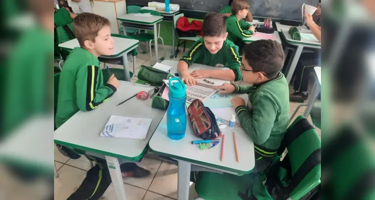 Confira alguns registros do amplo trabalho realizado em sala de aula.