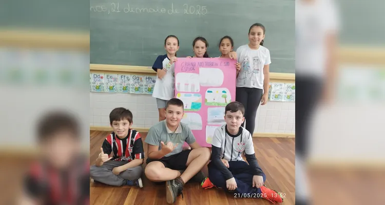 Confira a galeria do trabalho dos educandos em sala de aula.