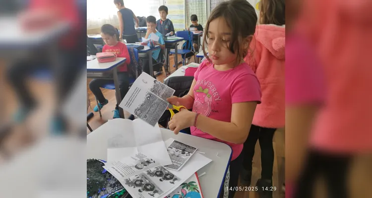 Confira a galeria do trabalho dos educandos em sala de aula.