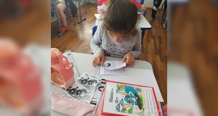 Confira a galeria do trabalho dos educandos em sala de aula.