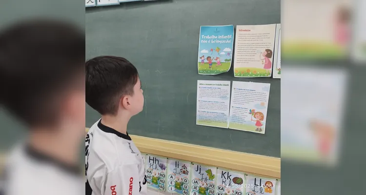 Confira a galeria do trabalho dos educandos em sala de aula.