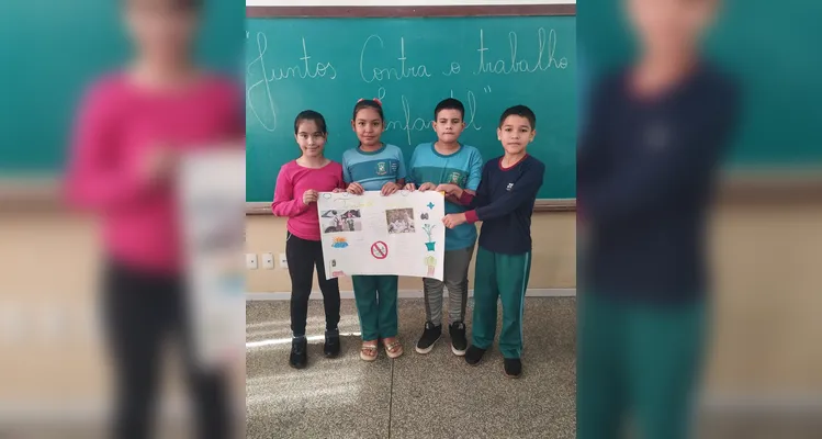 Veja como foi o trabalho e seus vários momentos com os educandos.