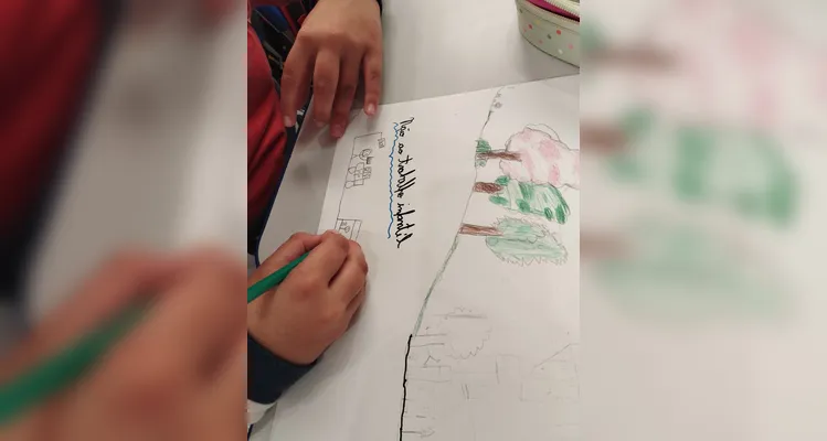 Veja como foi o trabalho e seus vários momentos com os educandos.