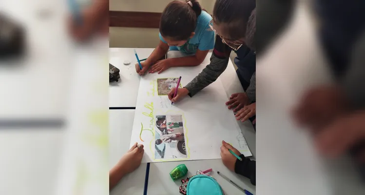 Veja como foi o trabalho e seus vários momentos com os educandos.