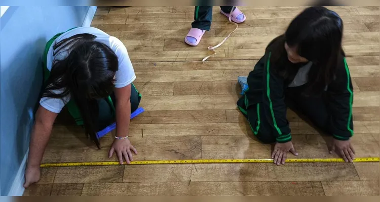 Confira como foi o trabalho dinâmico dos estudantes em sala de aula.