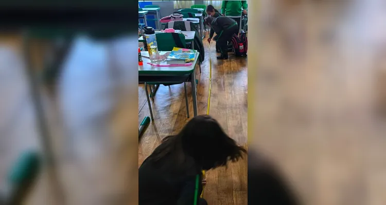 Confira como foi o trabalho dinâmico dos estudantes em sala de aula.