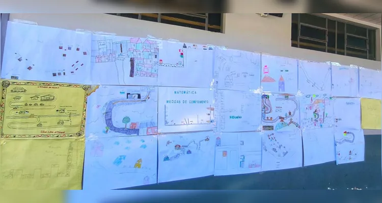 Confira como foi o trabalho dinâmico dos estudantes em sala de aula.
