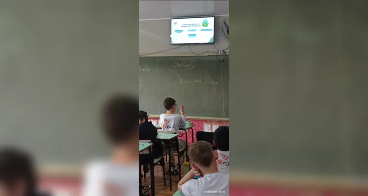 Ações em sala de aula e registros do uso racional dos recursos em casa foram destaques.