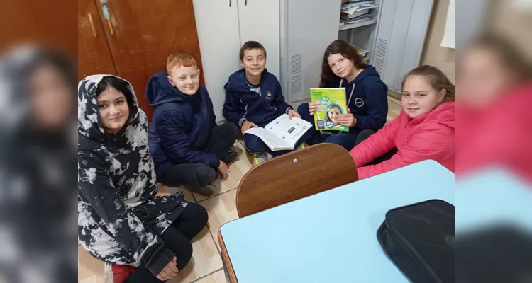 Veja os registros de como os educandos puderam desenvolver trabalhos com a proposta.