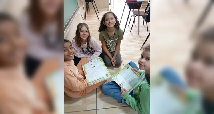 Veja os registros de como os educandos puderam desenvolver trabalhos com a proposta.