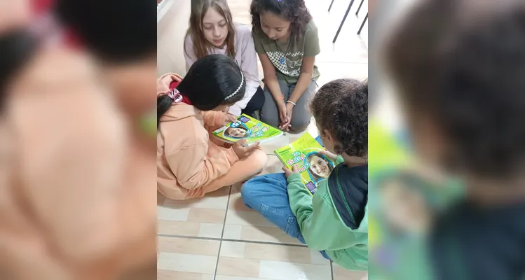 Veja os registros de como os educandos puderam desenvolver trabalhos com a proposta.