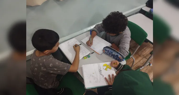Engajamento, produções e muita literatura compuseram trabalho em sala de aula.