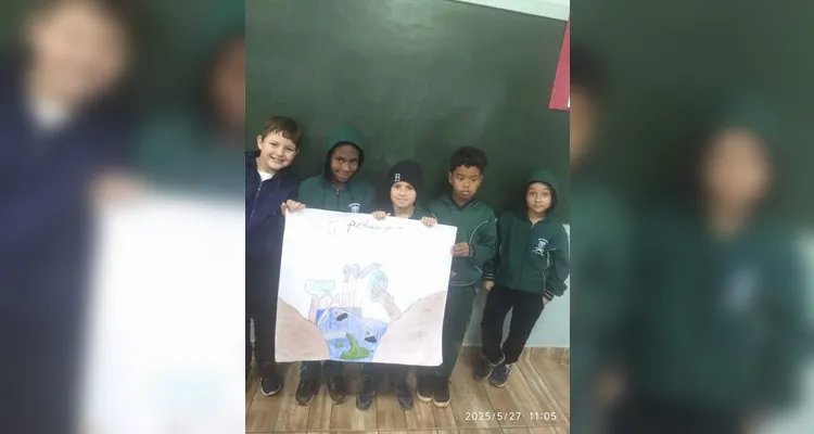 Produções ajudaram a fixar os conteúdos em sala de aula.