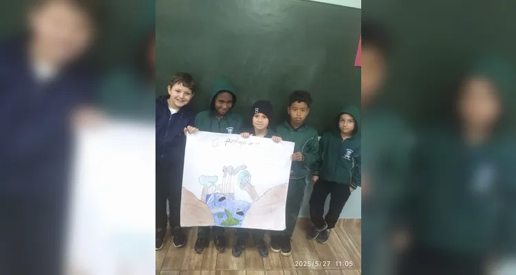 Produções ajudaram a fixar os conteúdos em sala de aula.