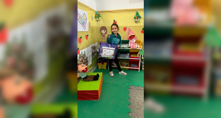Espaço traz dinamismo à leitura dos educandos.