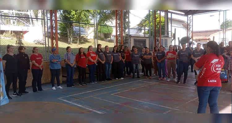 Confira os registros dos momentos marcantes da ação.