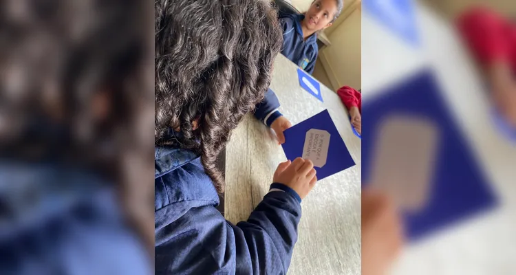 Veja os registros deste encontro entre educandos e a gestora.
