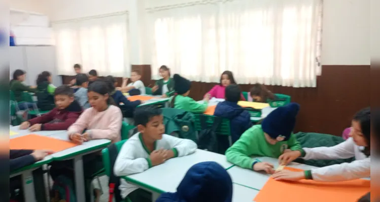 Confira as ações em sala de aula e o resultado do trabalho dos educandos.