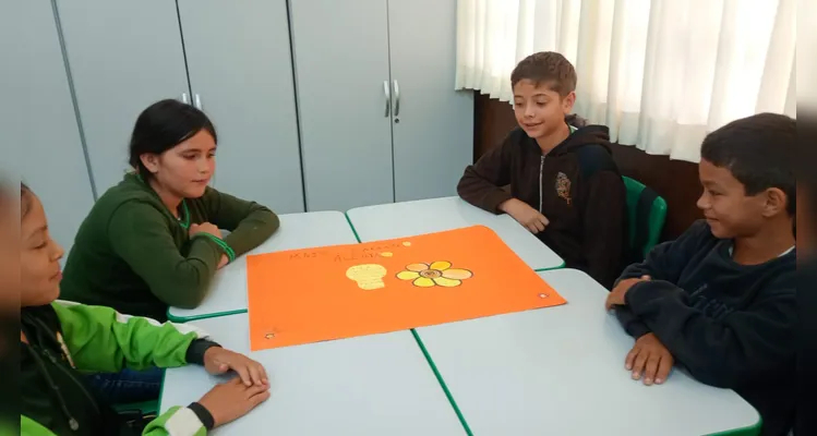 Confira as ações em sala de aula e o resultado do trabalho dos educandos.