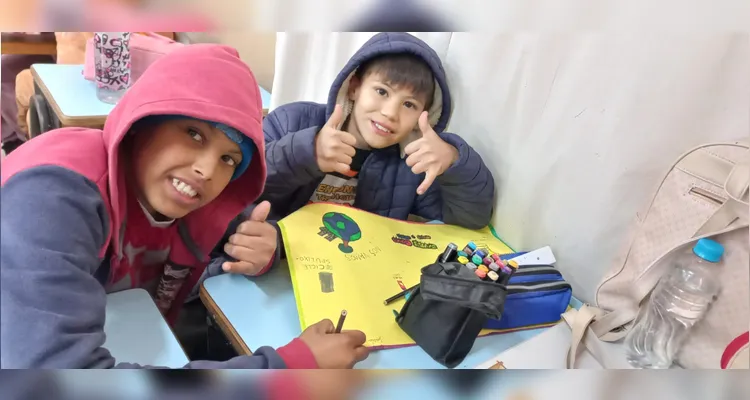Confira os registros de como foi o trabalho em sala de aula.