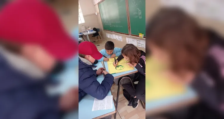 Confira os registros de como foi o trabalho em sala de aula.