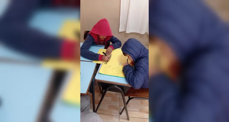 Confira os registros de como foi o trabalho em sala de aula.