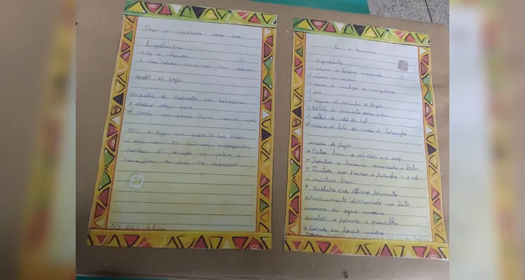 Acompanhe, na galeria, como foi o trabalho dos estudantes.