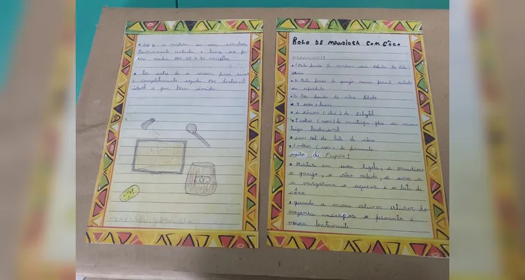 Acompanhe, na galeria, como foi o trabalho dos estudantes.
