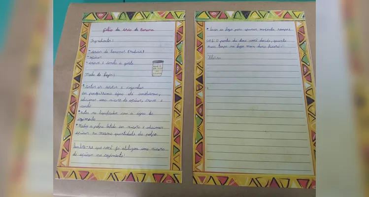 Acompanhe, na galeria, como foi o trabalho dos estudantes.