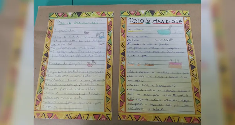 Acompanhe, na galeria, como foi o trabalho dos estudantes.