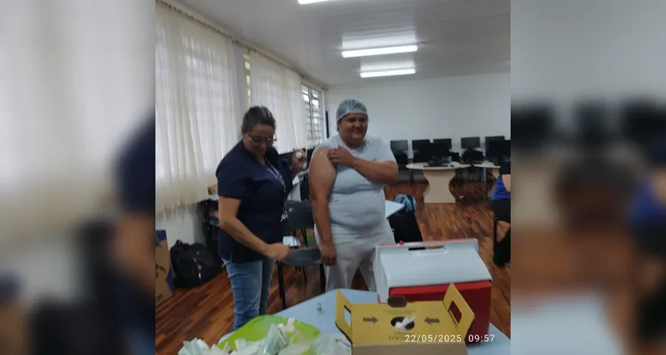 Trabalho contou com entendimento sobre o tema e imunização contra o vírus.