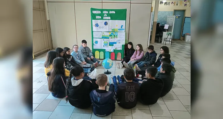 Confira os diversificados momentos de valorização ambiental realizadas na classe.