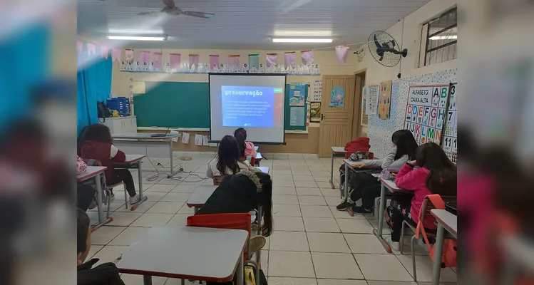 Confira os diversificados momentos de valorização ambiental realizadas na classe.