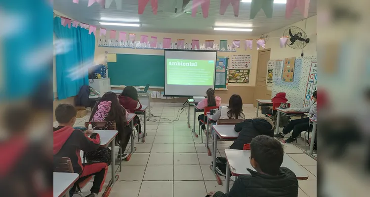 Confira os diversificados momentos de valorização ambiental realizadas na classe.