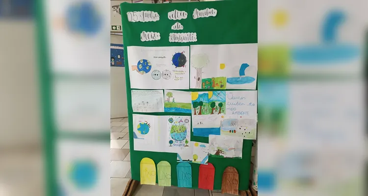 Confira os diversificados momentos de valorização ambiental realizadas na classe.