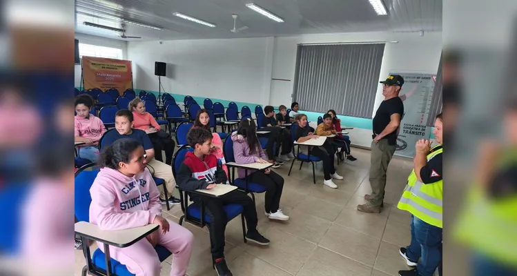 Estudantes puderam desfrutar de diversificadas dinâmicas no local.