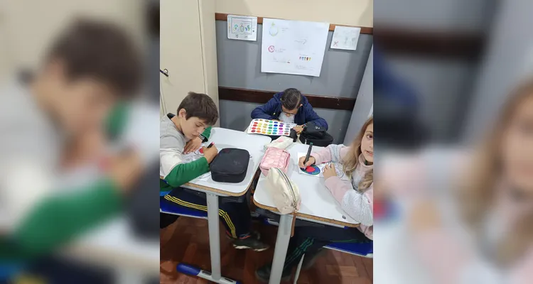 Engajamento tomou conta dos educandos na temática ambiental.