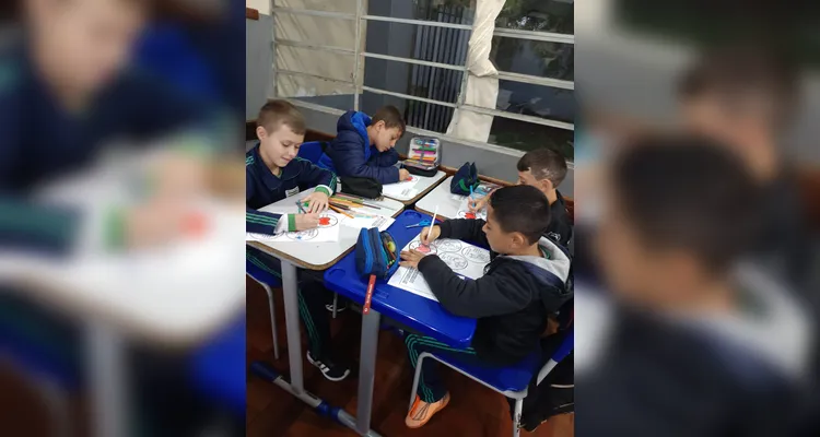 Engajamento tomou conta dos educandos na temática ambiental.