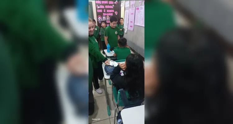 Educandos puderam desenvolver amplo trabalho e conscientizar colegas.