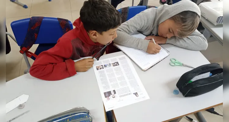 Confira os registros do amplo e diversificado trabalho ambiental em sala de aula.