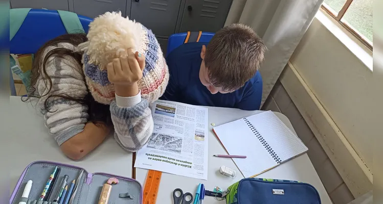 Confira os registros do amplo e diversificado trabalho ambiental em sala de aula.