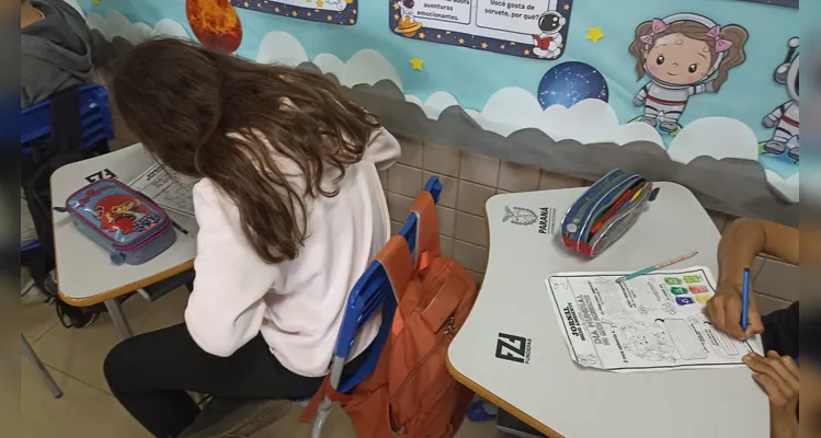 Confira os registros do amplo e diversificado trabalho ambiental em sala de aula.