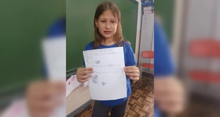 Confira como ficaram as produções dos educandos.